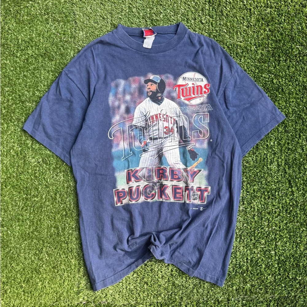 Sporto Minnesota Twins Blue Graphic Tee